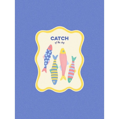 Plagát, Obraz - Colorful Catch of the Day, Dominique Vari, 30 × 40 cm