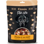 Dibaq Fitmin For Life Лакомство за кучета с пилешки месни кубчета от треска 200 g