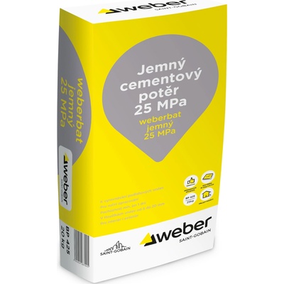 Weber weber.bat jemný potěr 25 MPa 25 kg - BP 425 25