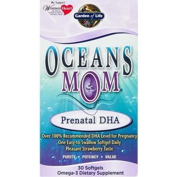 Garden of Life Oceans Prenatálne DHA Omega-3 30 jahoda 350 mg 30 kapsúl