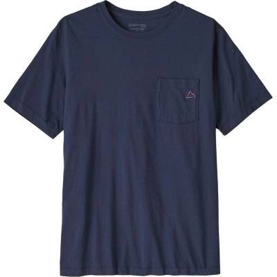 Patagonia Мъжка тениска Patagonia Fitz Roy Massif Pocket Tee T-shirt - New Navy (217-0786-0311)