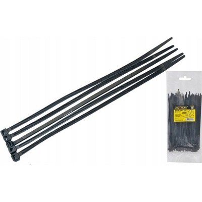 Crownman CM-1790082B Nylonová stahovací páska 4,8 x 300 mm černá 100 ks – Zbozi.Blesk.cz