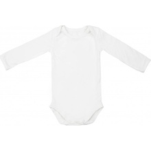 Timboo body s dlouhým rukávem Newborn White