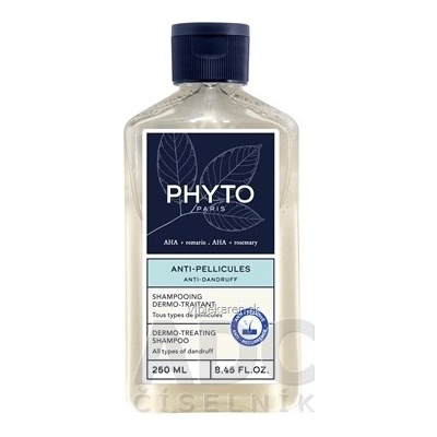 PHYTO ANTI-DANDRUFF Šampon proti lupům 250 ml
