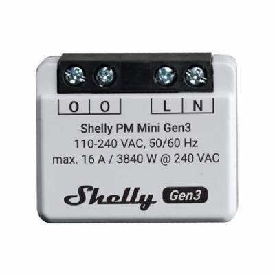 Shelly PM Mini Gen3 Controller, WiFi/Bluetooth