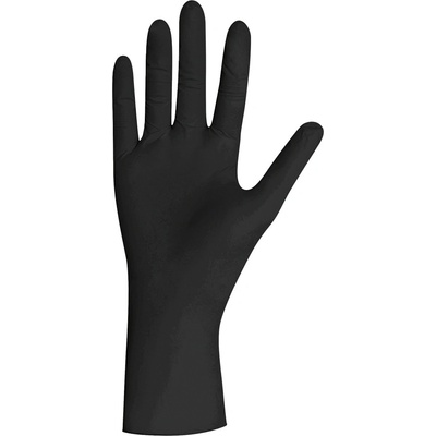Unigloves Select Black 300 Long Surgical Gloves 100pcs S