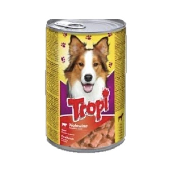 Консерва за куче говеждо в грейви сос tropi