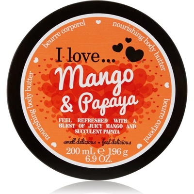 I Love Mango & Papaya масло за тяло 200ml