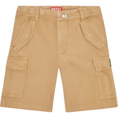 Diesel PATLANSHORT shorts hnedá