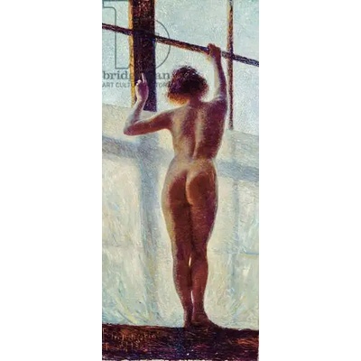 Obrazy - Mengarini, Pietro: Nude at the Window - reprodukce obrazu