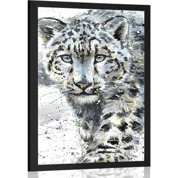 Plagát kreslený leopard