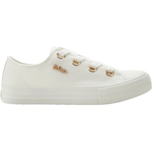 Lee Cooper dámske tenisky LC FLEX CANVAS biela zlatá