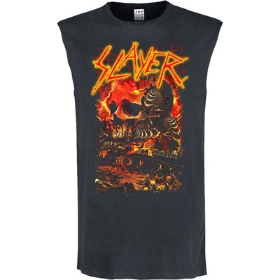 Amplified Slayer War Skull černá