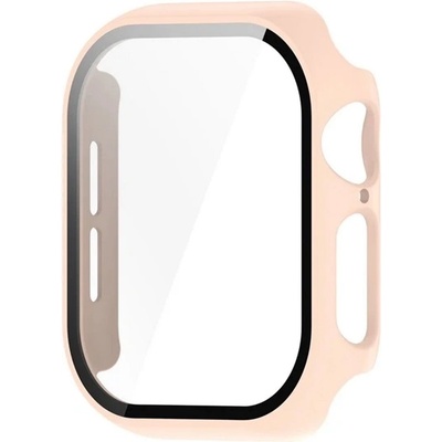 gigapack Apple Watch Series 11 42mm / 10 42mm GIGAPACK Пластмасова рамка BUMPER, удароустойчивост + защитно стъкло за дисплея, ЧЕРВЕН GP-162682 (GP-162682)