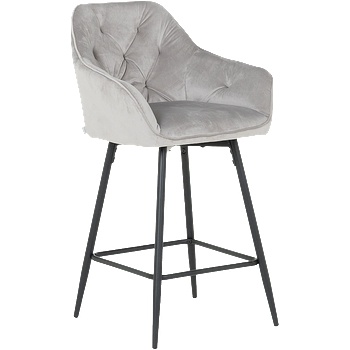 Carmen Бар стол lazio - светлосив