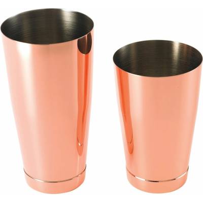 HENDI Boston shaker Tin-on-Tin, měděné provedení, 700/500 ml