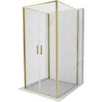 Mexen Exo-B Duo 3S 3-стенна душ кабина с отваряща се врата 70 x 70 см, прозрачна, (814-070-070-50-00-3S)