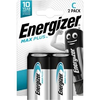 Energizer Дълготрайна батерия ENERGIZER MAX PLUS C/baby, алкална, 2 бр. /пакет (E302306504)