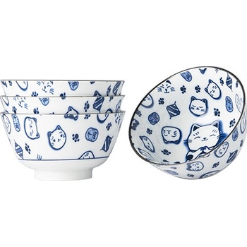 MIJ Servírovacia miska MANEKI CAT 300 ml 4 ks