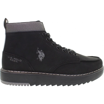 U. S. Polo assn London čierna sivá