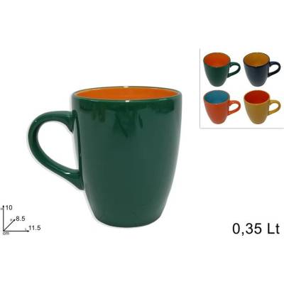 MAKRO Hrnček rôzne farby 350 ml