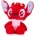 Whitehouse Leisure Плюшена фигура Whitehouse Leasure Disney: Lilo & Stitch - Leroy (Chibi), 25 cm