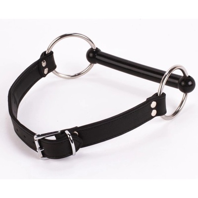 Devil Sticks Soft Lamb Leather Silicone Mouth Piece Black