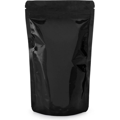Doypack ZIP | černý lesk s AL vrstvou obsah 250ml (110 × 185 + 65mm)