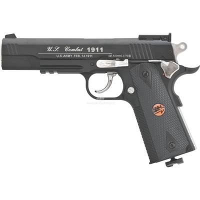 Bruni US Combat 1911 P 4,5 mm černá – Zboží Mobilmania