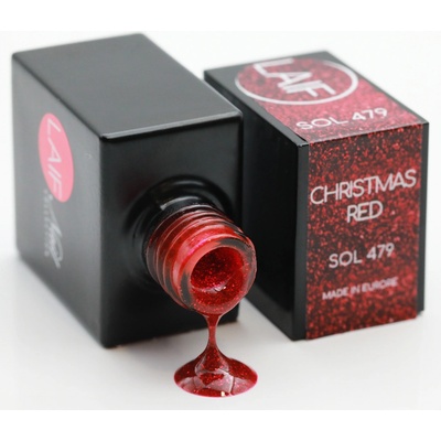 Laif Gel lak červený SOL 479 Christmas Red 10 ml