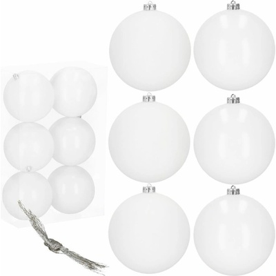 SPRINGOS Vánoční baňky sněhové koule mix 10cm sada 6ks CA1189-XG