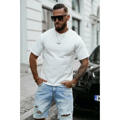 Olavoga Shadow Luxe tričko biele