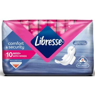 Libresse Превръзки с крилца Libresse - Maxi Normal , 10 броя