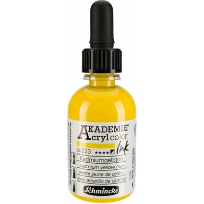 Schmincke Akademie akrylový atrament 50 ml 223 cadmium žltá hue