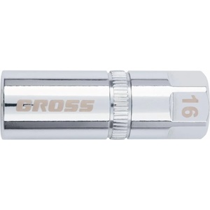 GROSS Вложка за автомобилни свещи, магнитна, 1/2" , 14 mm, 12-стенна GROSS