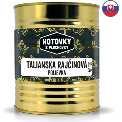 Hotovky z plechovky Talianska rajčinová polievka 0,8 kg