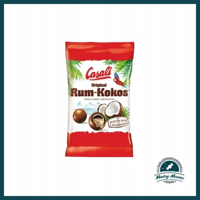 Casali Original Rum Kokos s náplňou v čokoláde 100 g