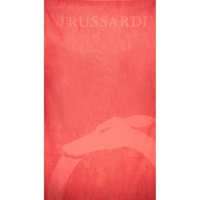 Trussardi plážová osuška červená 88 x 190 cm