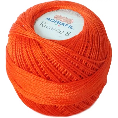 Adriafil Ricamo 8 - 30 Oranžová