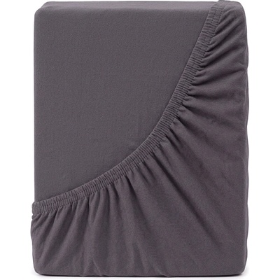 4Home jersey prostěradlo Mako antracit 180x200