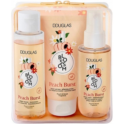 Douglas blossom КОМПЛЕКТ DOUGLAS BLOSSOM Peach Burst Travel Set Душ гел дамски