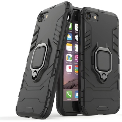 Apple Здрав калъф Ring Armor Case за Apple iPhone 5/iPhone 5s/iPhone SE - Черен KP22526
