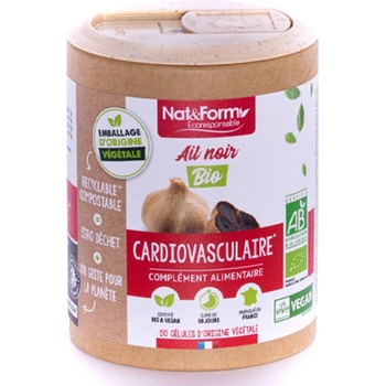 Nat&Form Черен чесън БИО 90 капсули | Nat&Form (021043 (AILNBIO_9))