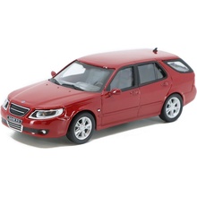 Cararama Saab 9.5 Combi 1998 červená 1:43