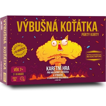 Asmodee Výbušná koťátka: Párty karty