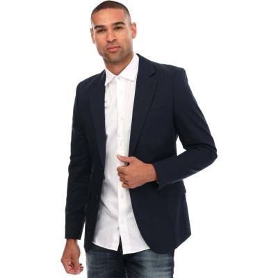 Ted Baker Яке Ted Baker Men's Shakerj Cotton Linen Slim Fit Softshell Jacket - Navy