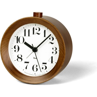 Lemnos Будилник Riki тъмно дърво (WR09-15 BW)