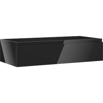 Mexen Orio шкаф за баня под мивка 100 см, 1 чекмедже, черен гланц - 91A10-10023-1-BF70 (91A10-10023-1-BF70)