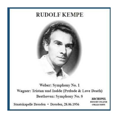 Rudolf Kempe - Weber: Symphony No.1, Wagner: Tristan Und Isolde (Prelude & Love Death), Beethoven: Symphony No. 5 CD – Hledejceny.cz