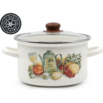 ТЕНДЖЕРА ЕМАЙЛ С КАНТ СТЪКЛЕН КАПАК 2.8Л. КЪНТРИ (26.50)